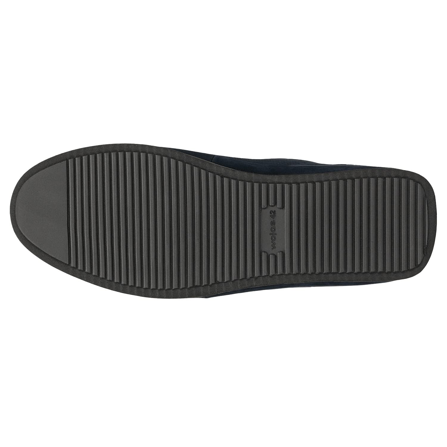 WOJAS - Scarpe da Ginnastica da Uomo I Nubuck I Texture Traforata I Pratica e Confortevole I 10113-26 - Blu Scuro