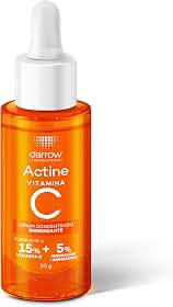 Sérum Concentrado Darrow Actine com 15% Vitamina C e Niacinamida, Iluminador e Antioxidante, 30ml