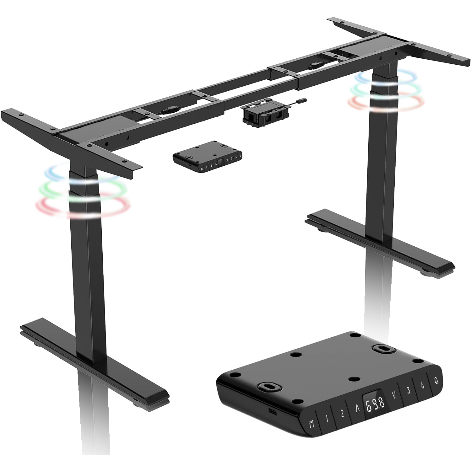 Support de bureau electrique reglable en hauteur pour teletravail