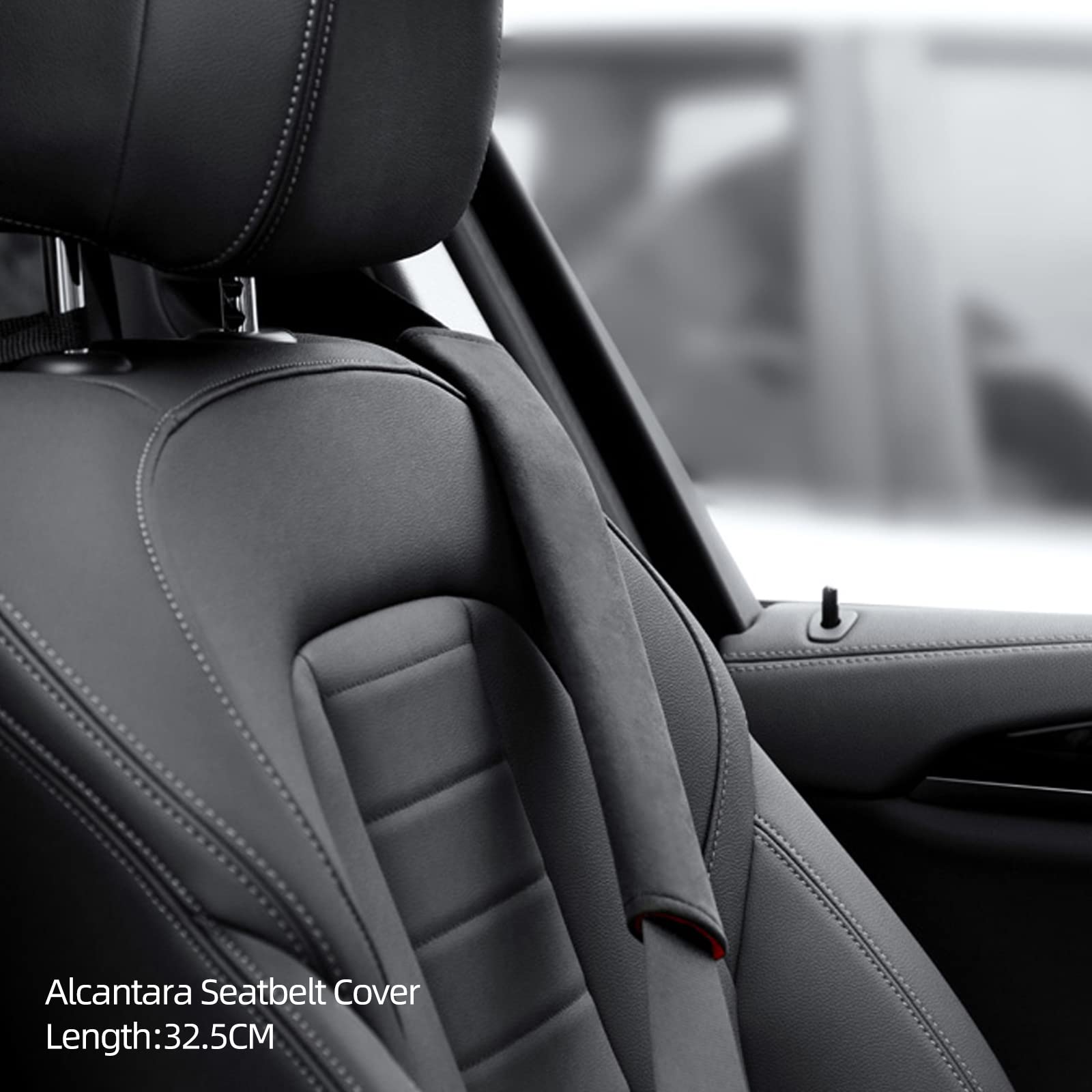Alfanxi Copertura per cintura di sicurezza per auto, in