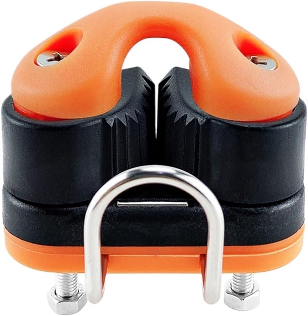 3 pcs Composite Ball Bearing Cam Cleat with Leading Ring Pilates Equipment Boat Fast Entry Rope Wire Sailing Boat Accessories