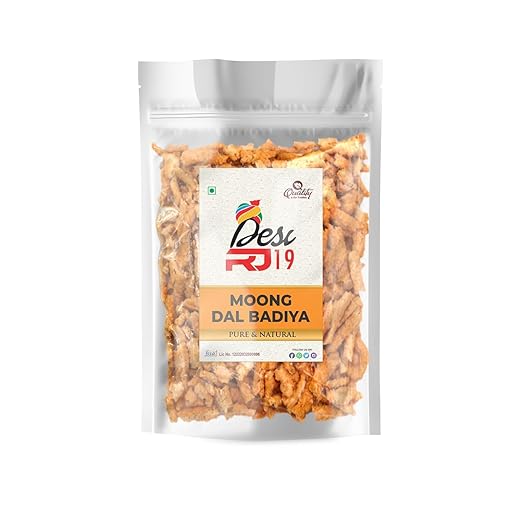 Homemade Marwadi Moong Dal Mangodi Rajasthani Badiya, 400gm Pack