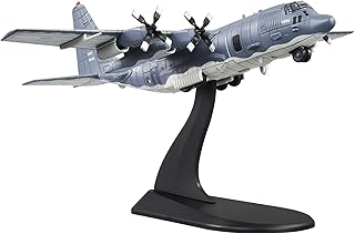 HANGHANG 1/200 AC-130u Fighter Plane Model Metal Aircraft Model Military Airplane Model Diecast Plane Model for Collection or Gift