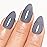 Imtiti Jelly Gel Polish, 15ML Sheer Grey Jelly Gel Nail Polish Translucent Spring Summer Nail Gel Polish LED UV Gel Nail Polish for Nail Art DIY Manicure