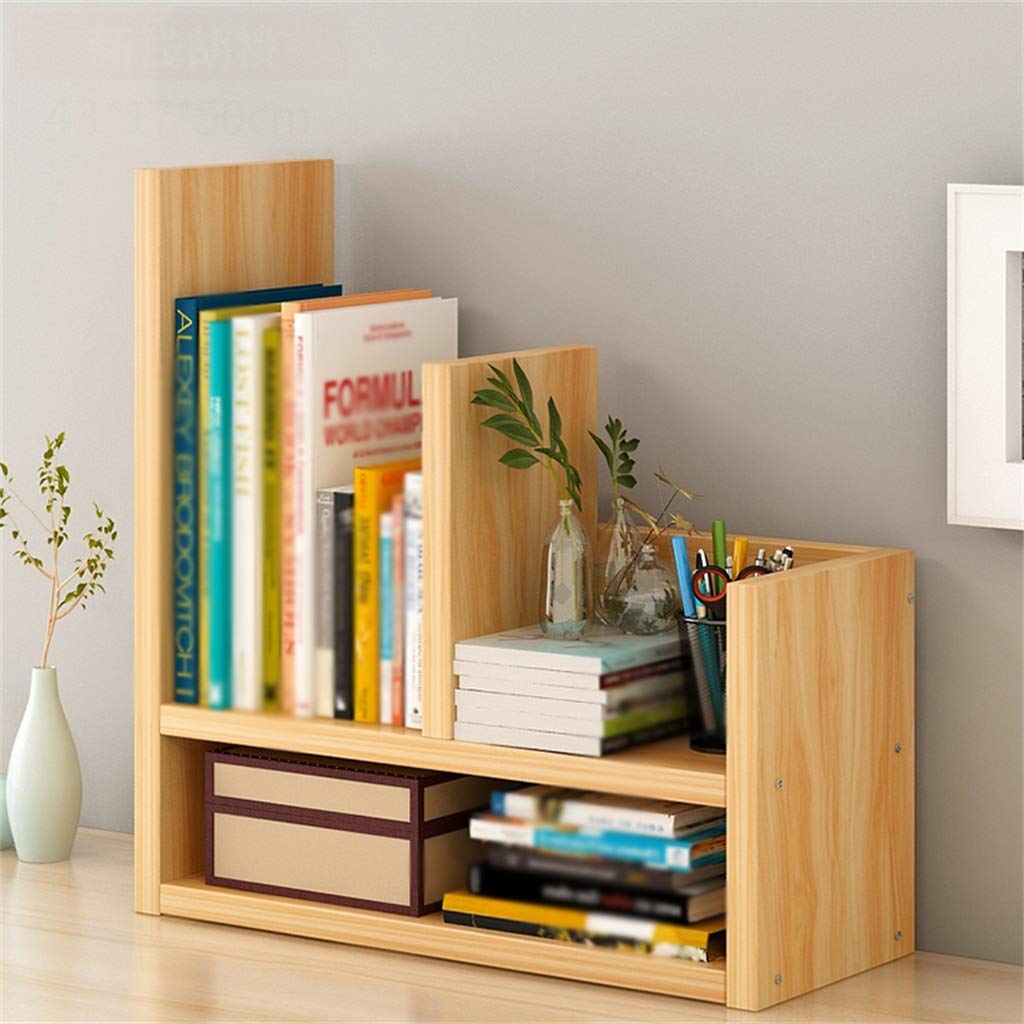 Étagère de rangement de bureau en bois pour libérer l'espace de travail encombré