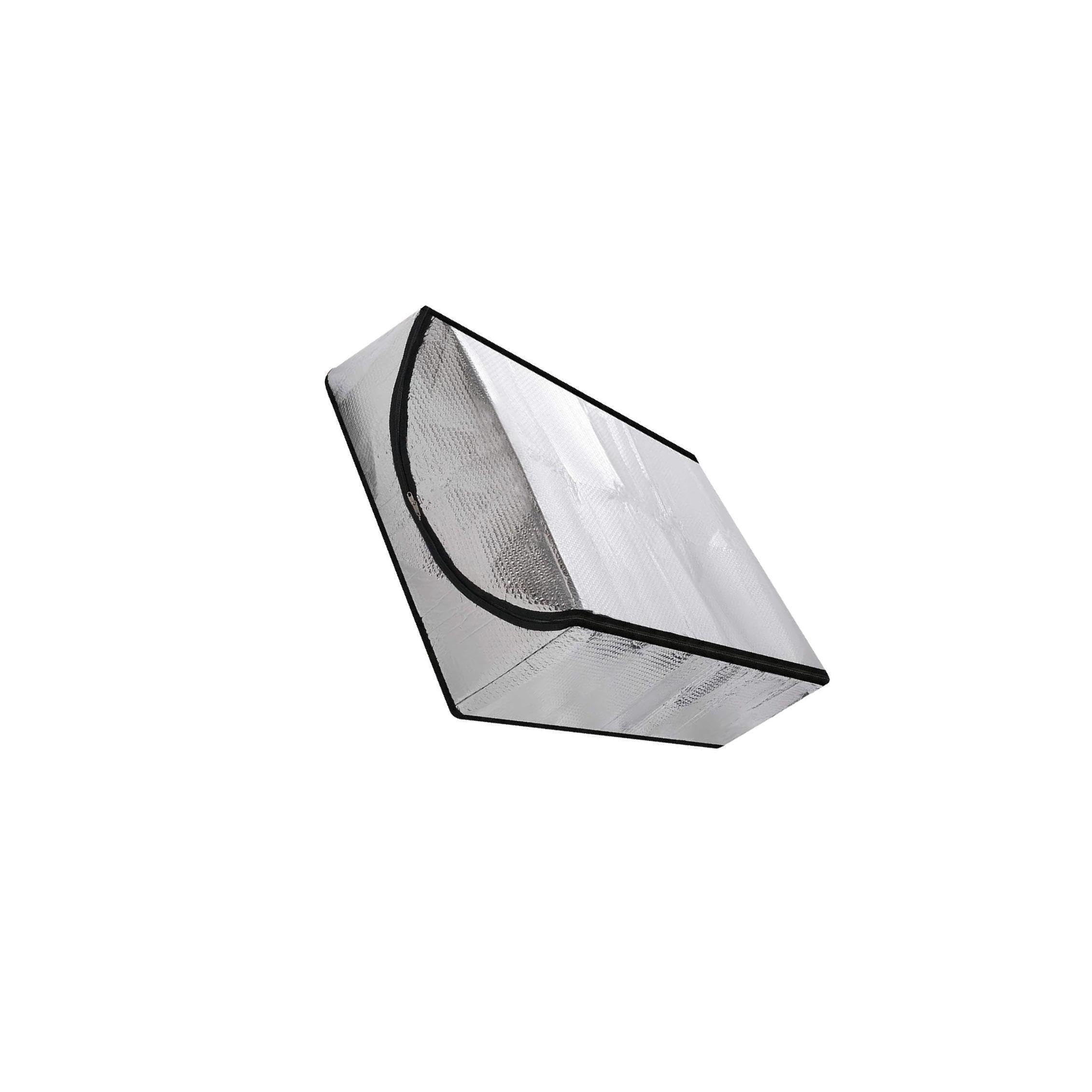 TUXCAXI Attic Door Insulation Cover Fireproof Attic Insulation Cover Supplies Durable Easy Access Aluminum Film Stairs Accessories Stairway Insulator Aluminum