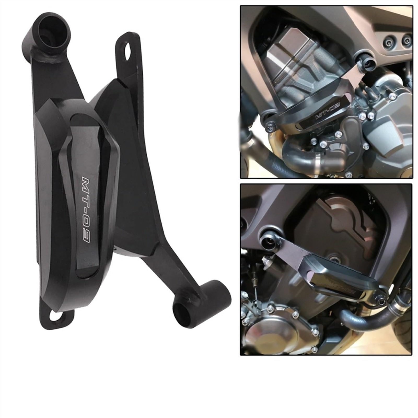 Custodia di guardia Moto CNC Motore Cursore Della Cassa Protezione Accessori Per Yamaha MT-09 FZ-09 2014-2019 2020