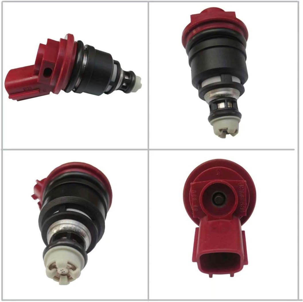 6Pc x NEW Fuel Injectors 1660096E01 16600-10Y00 for 1992-1999 93 94 95 Nissan Maxima