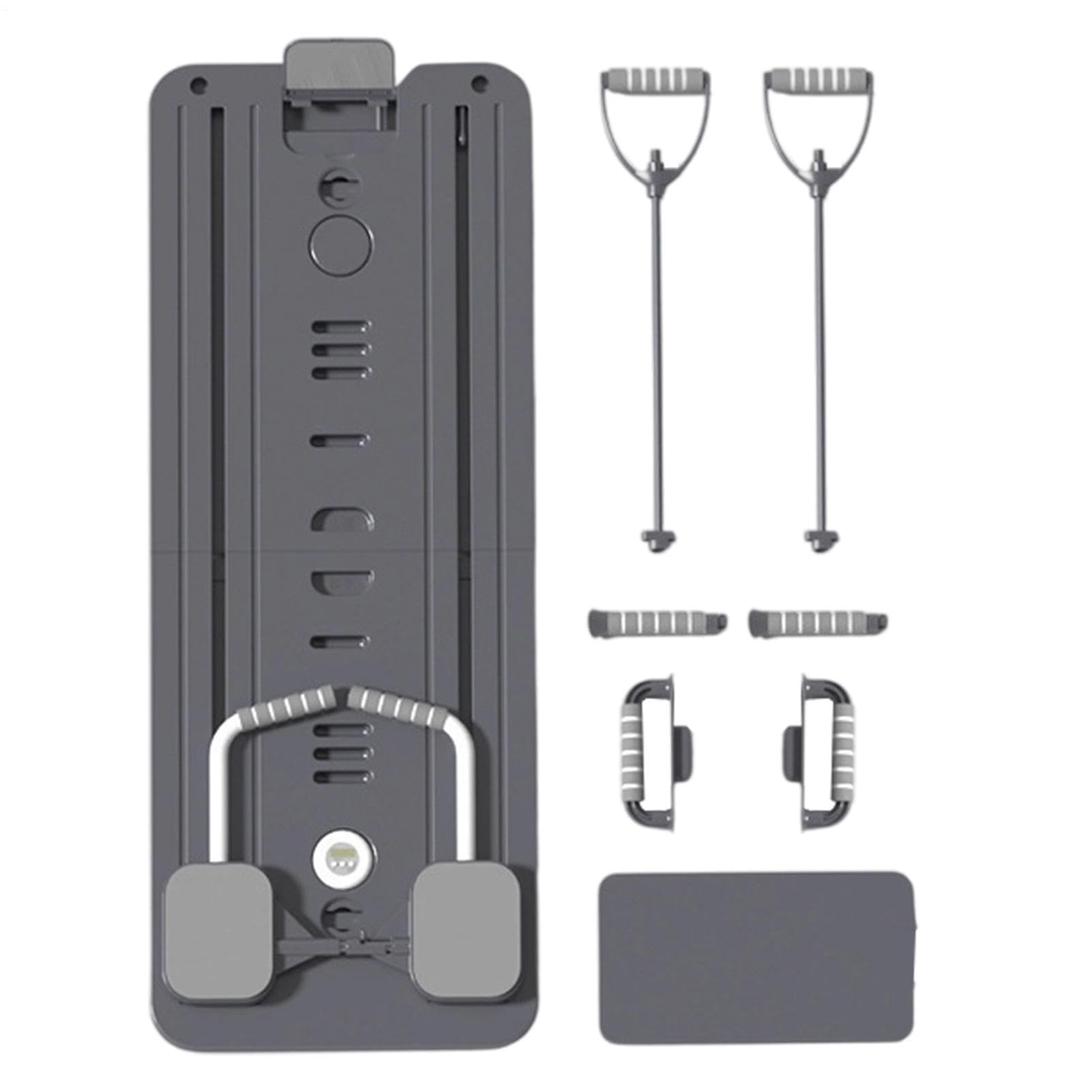 Tabla de pilates plegable multiusos para entrenamiento central en casa 8