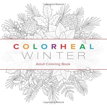 Paperback Colorheal: WINTER: Adult Coloring Book