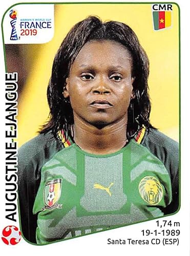 2019 Panini FIFA Women's World Cup France Album Stickers (Individual Sticker Only) Soccer #352 Augustine Ejangue Cameroon 2 Inch by 2 12 Inch