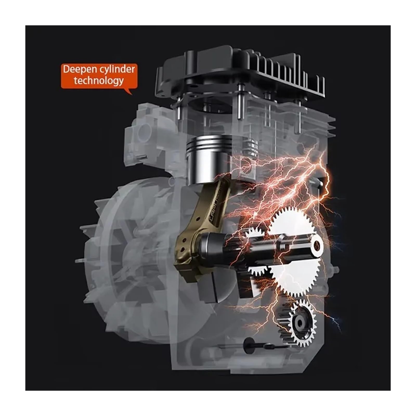 Motor de potencia de cuatro tiempos de un solo cilindro for cortacésped, cortacésped, desbrozadora, bomba de agua, máquina agrícola