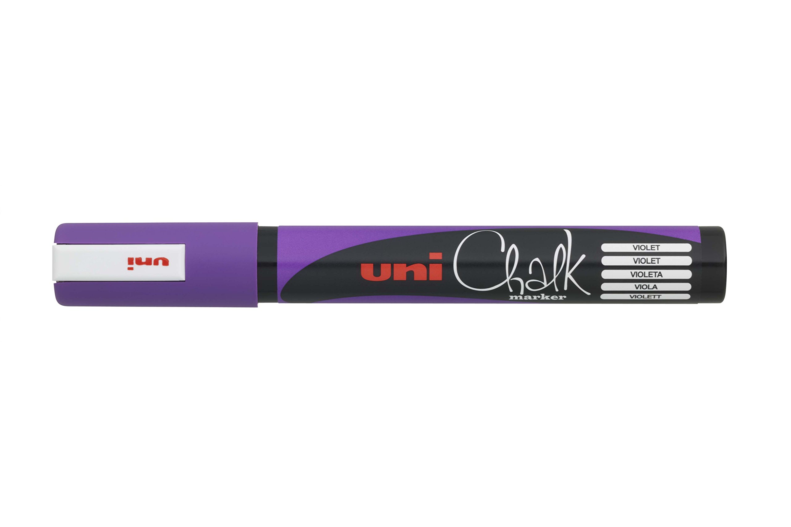 Rotuladores de tiza líquida Uni-Ball PWE-5M Violeta (6 Piezas)