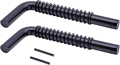 Miniatura 2 de Paquete de 2 paquetes de pestillo de resorte para puerta de remolque 819T para remolques utilitarios de mano