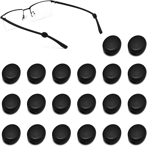 Miniatura 9 de Retenedores de silicona para lentes de patillas, retenedores antideslizantes de silicona suave, mini retenedor de gafas, empuñaduras de marco para
