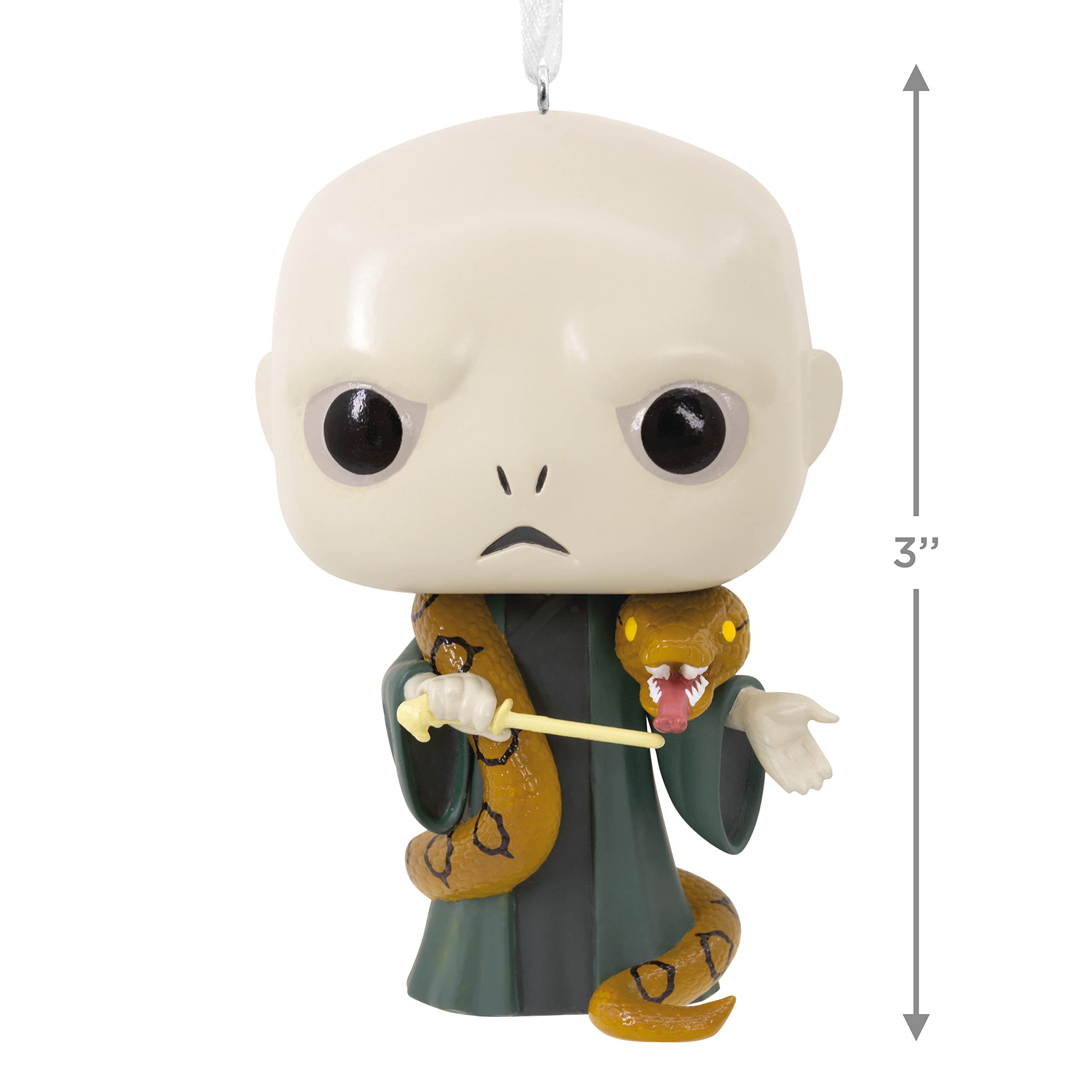 Hallmark Harry Potter Lord Voldemort Funko POP! Christmas Ornament, 2.125 x 3 x 1.625 inches - Image 4