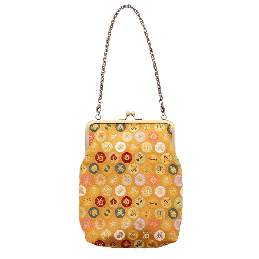 Amazon | [AYANOKOJI] 縦型 がま口 御朱印帳 ケース 金襴 在庫