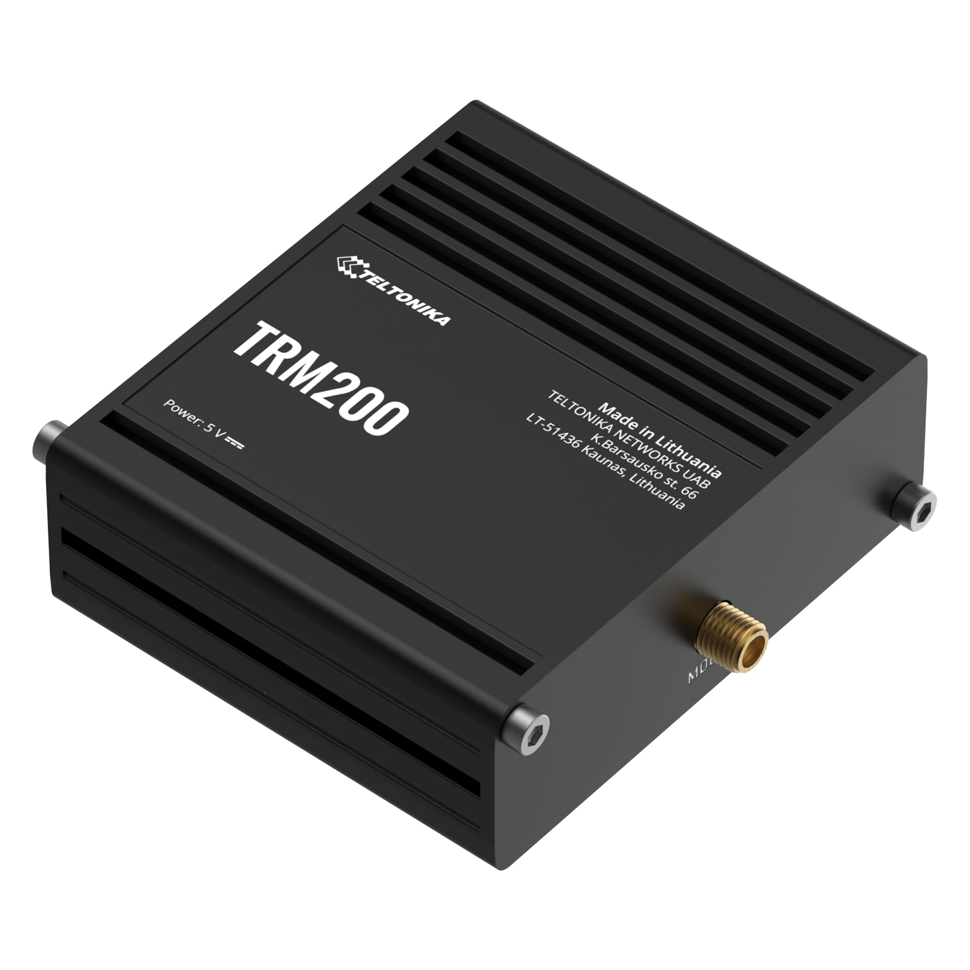 Teltonika Módem Industrial TRM200 4G Cat 4, 3G, 2G, Micro USB, tamaño Compacto y diseño Duradero