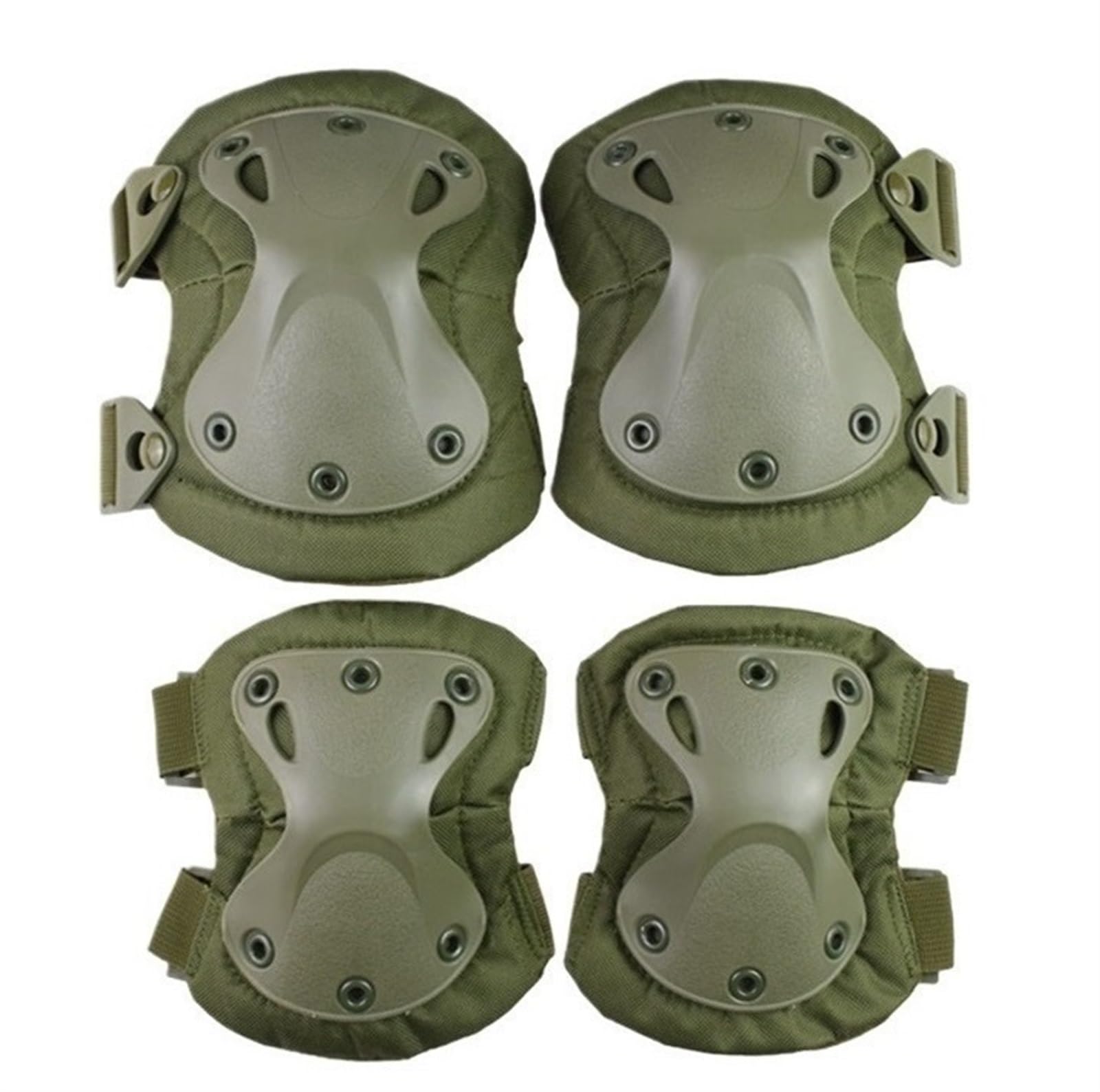Jungle Leopard Almohadilla de rodilla táctica para codo militar protección airsoft caza rodilleras seguridad