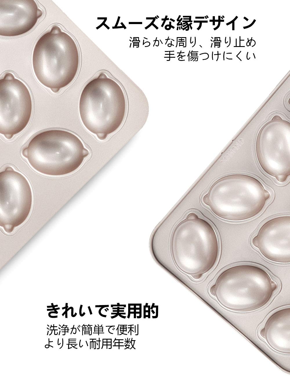 Amazon | CHEFMADE レモンケーキ型 粘りにくいケーキ型 32.5*25.8*3.2