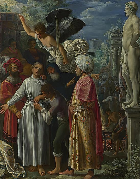 Poster Saint Laurent avant son martyre Elsheimer 58x90 cm pour salon