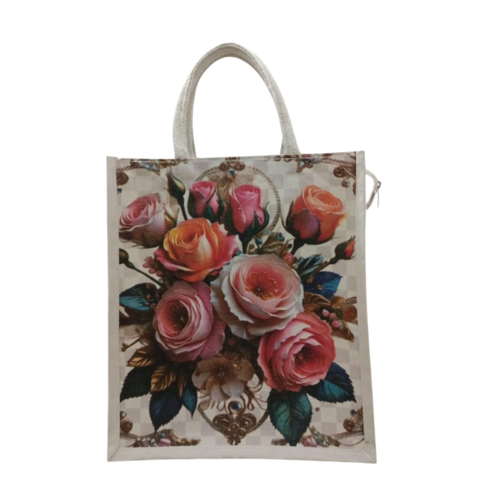 Unisex Digital Print Canvas Tote Bag for Men and Women | Reusable Shoulder Handbag for Shopping, Travel, Lunch and Everyday Use | Stylish Carry Bag | Size 12 x 13.5 x 5 Inch-picture-17