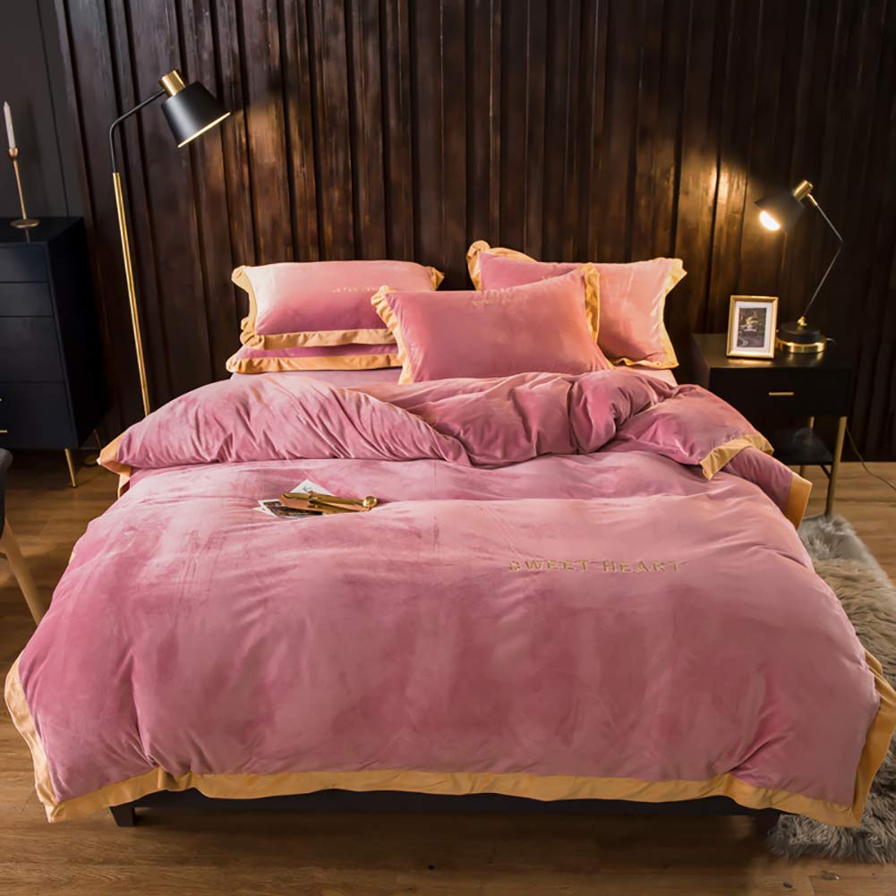 Ensemble de literie antiallergique avec couette Queen pour peaux sensibles