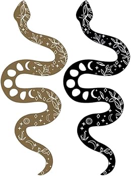 Amazon.co.jp: 2ピース/セット 花柄 月 蛇 壁飾り 美的彫刻 木製 蛇の