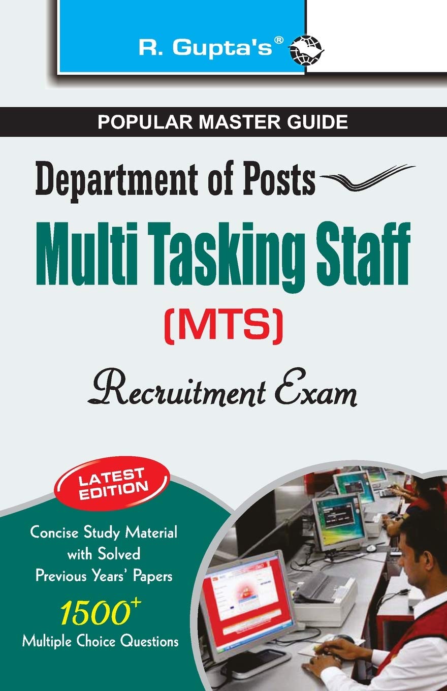 Department of Posts: Multi Tasking Staff (MTS) Recruitment Exam Guide Paperback – Big Book, 1 October 2020