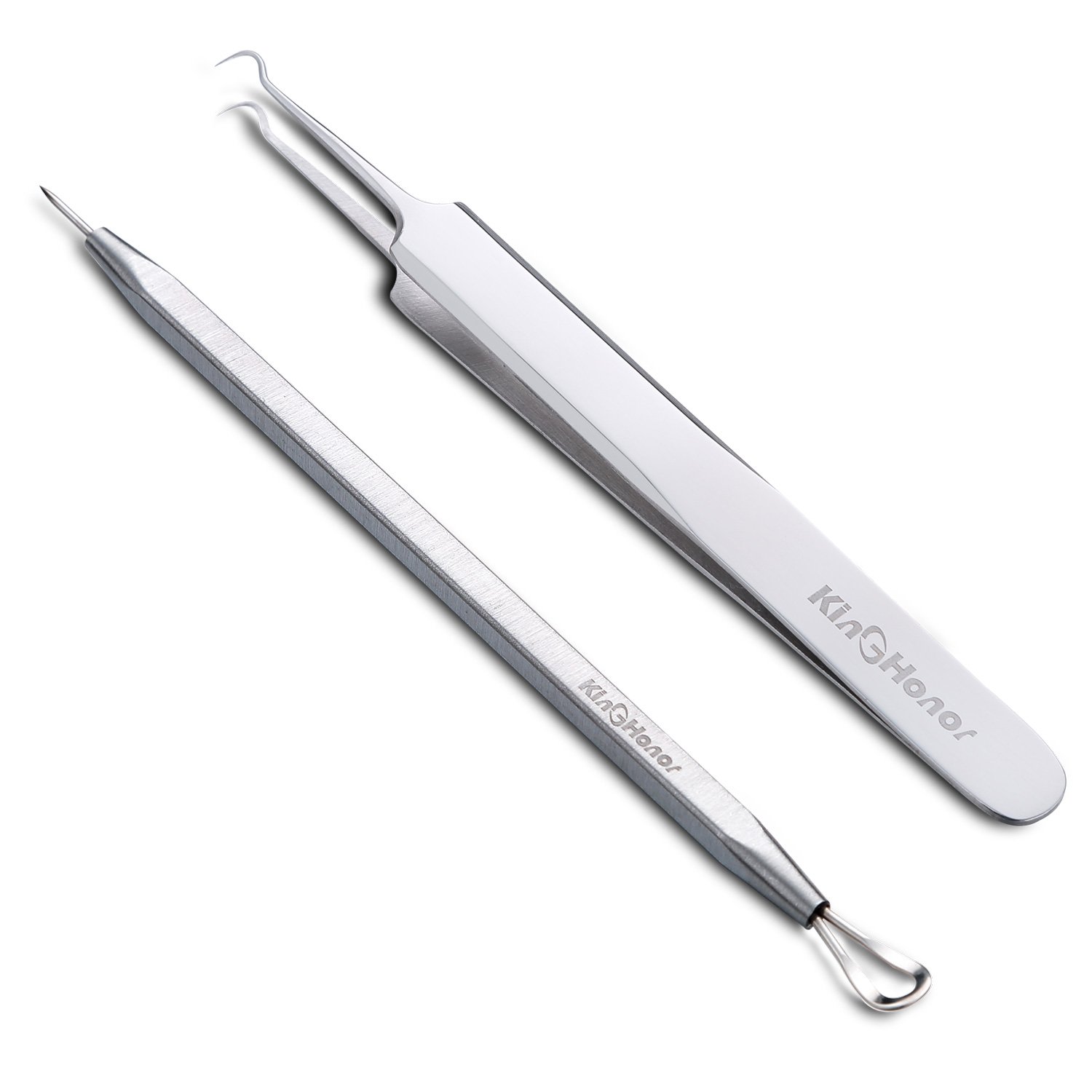 Professional Blackhead Remover Tools Stainless Steel Blackhead Removal Kits – Easily Remove Pimples Splinter Whiteheads Comedones Acne Zit Ingrown Hairs and Facial Impurities Surgical