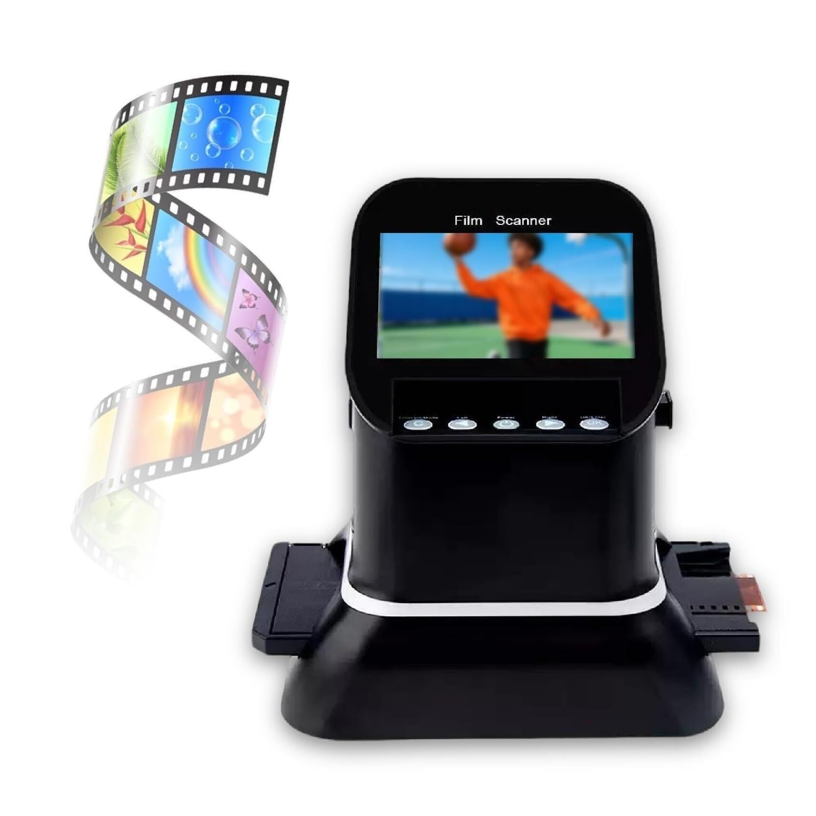 HD Color/B&W Film Scanner – Plug & Play TV