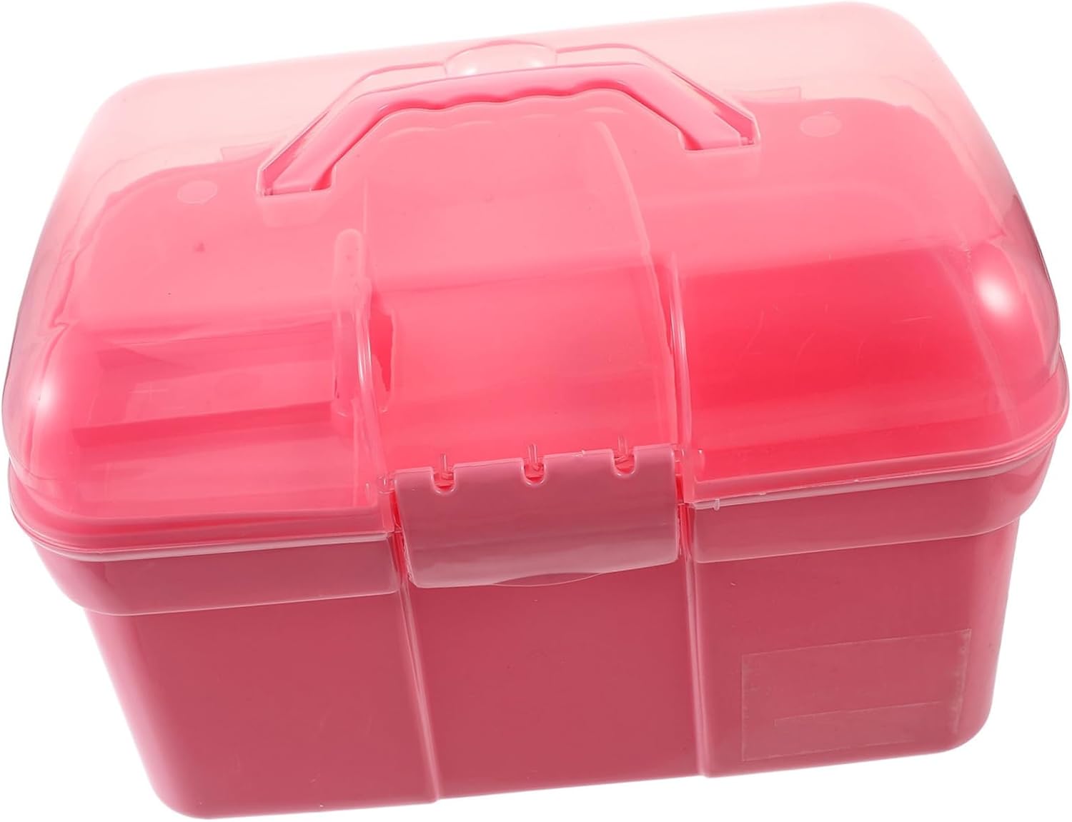 Abs Storage Box Removable Tray Multi-functional Organizer for Cosmetics Fashionable Makeup Bag for Travel