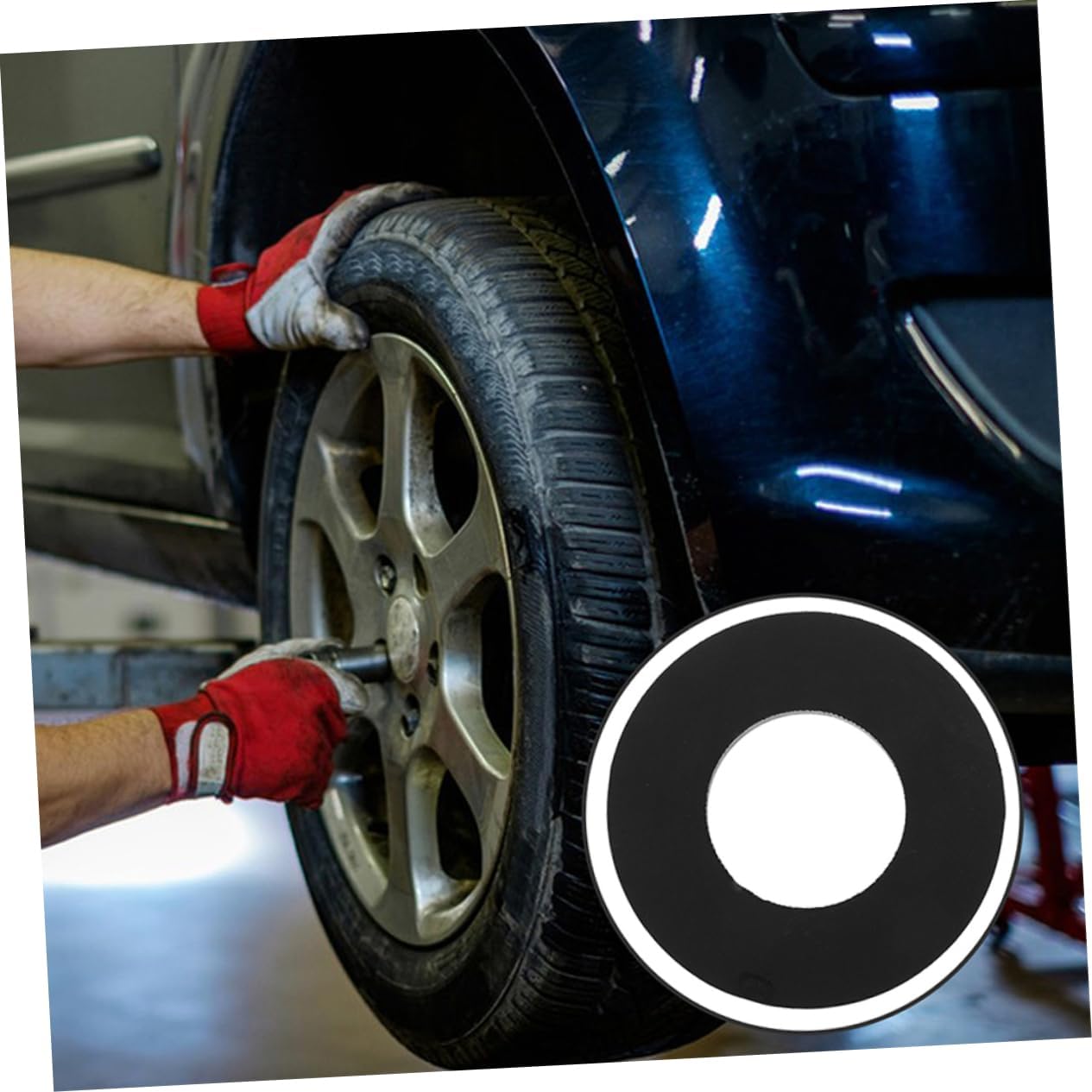 Holibanna 2pcs Car Shock Absorption Rubber Cushions for Automotive Reduction Easy Installation Top Mount Pads for Various Vehicle Models