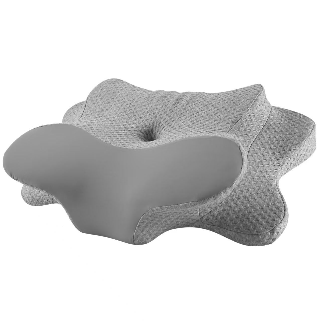 FUNCCUBE Cervical Neck Pillow - Memory Foam Pillow for Pain Relief Sleeping Ergonomic Neck Support Contour Pillow for