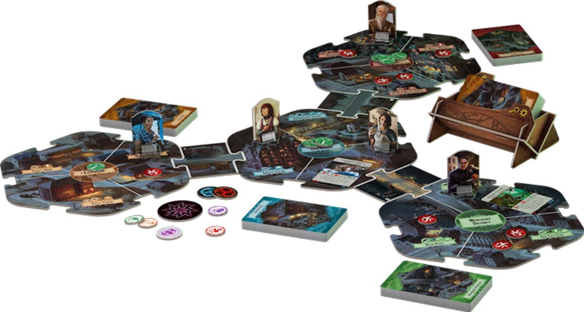 Fantasy Flight Games, Arkham Horror 3. Edition, gra podstawowa, gra ekspercka, gra strategiczna, dla 1-6 graczy, od 14 lat, 120+ minut, niemiecka, wielokolorowa, kolorowa