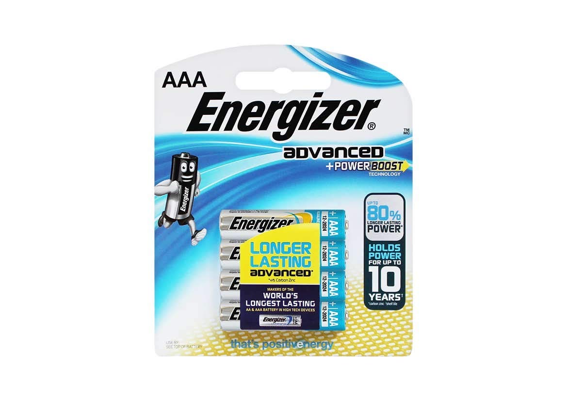 EnergizerAdvanced AAA Battery - 4 Pack