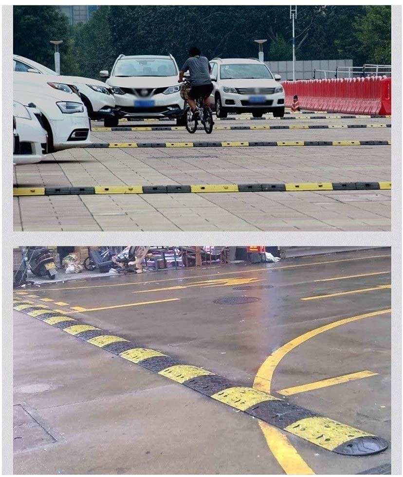 Rampas de reducción de velocidad de goma para control del tráfico vial 4