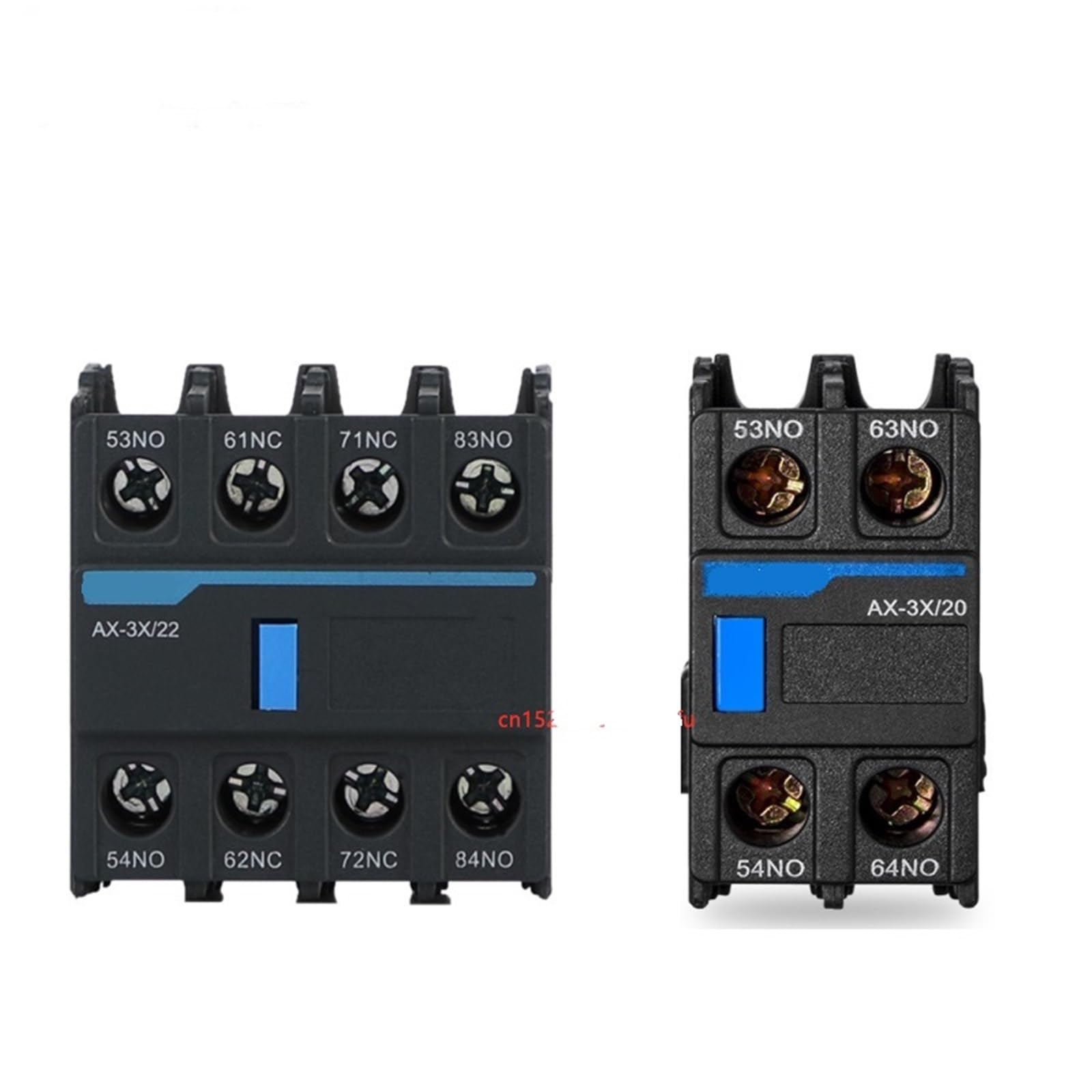 IVEKYKIBC AC Contactor Accessory NXC Auxiliary Contact AX-3X/02 04 11 20 22 40 F4 2NO 2NC 1NO1NC 2NO2NC 4NO 4NC 3NO1NC 1NO3NC 1Pcs(4NO)