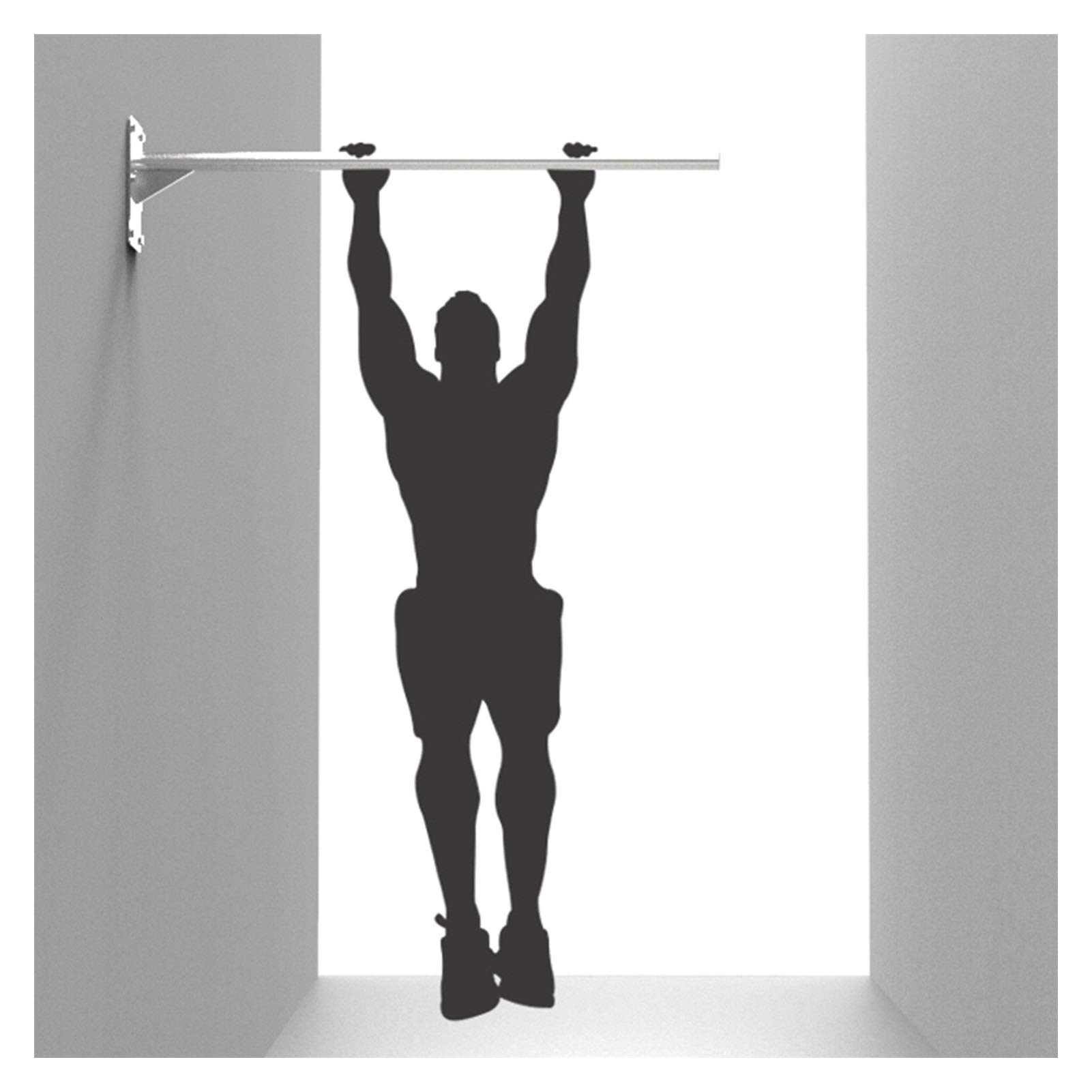 Gym Palestra in Casa Barra Trazioni Muro, Sbarra Trazioni a Muro per Balcone Interno Ed Esterno, Tubo in Acciaio di Alta qualità/Barra per Trazioni in Acciaio Inossidabile, 200 kg Barra Trazioni
