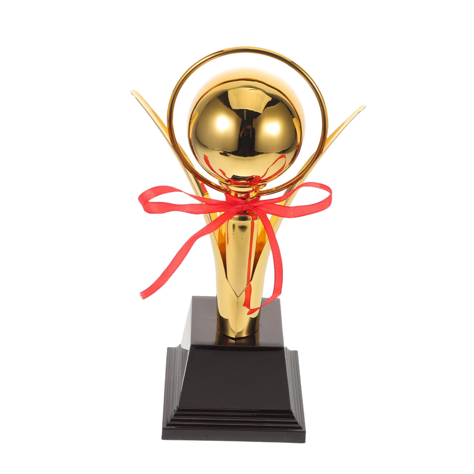 Toyvian Premio Sportivo in Metallo per Gare di Calcio e Basket | Finitura Oro, Struttura in Metallo e Plastica, per Studenti e Giovani, Tornei Scolastici e Competizioni Giovanili