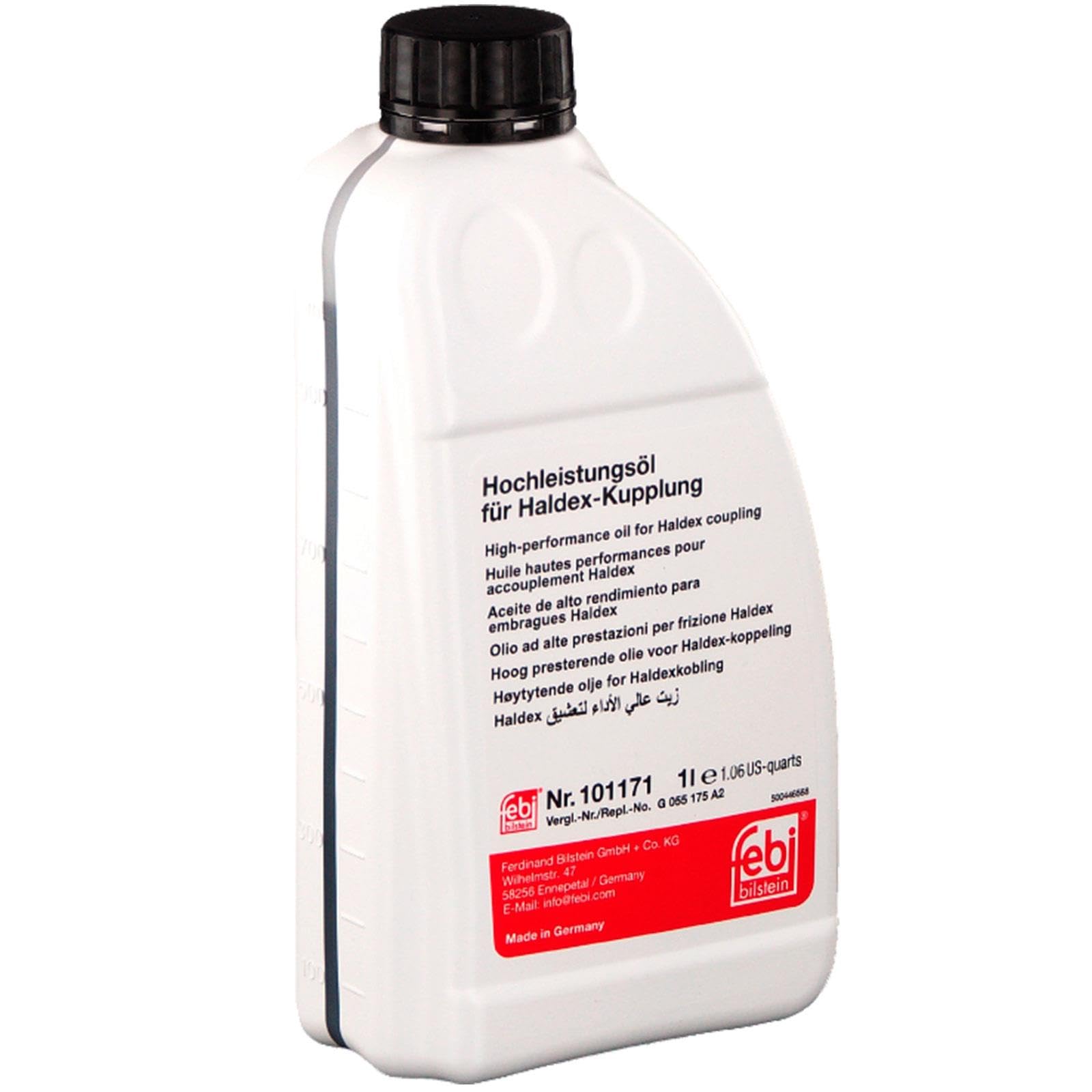 Febi 101171 Haldexöl +öl-Filter | V10-2685 (für / quattro) Getriebeöl für Golf 4 4-motion A3 TT S3 quattro