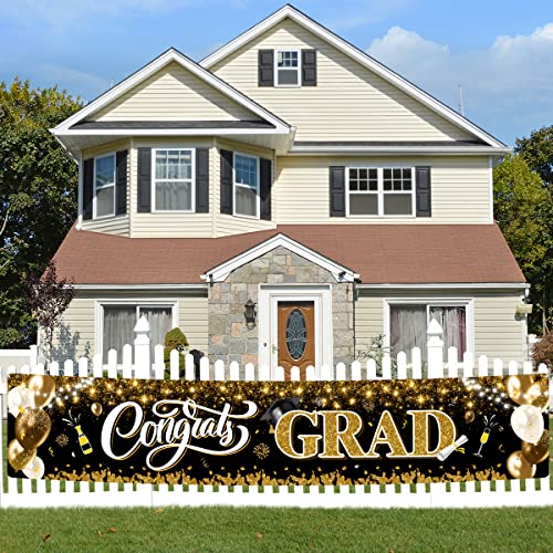 Image of 2026 Graduation Decorations-Congrats Grad Yard Sign Banner Decoration for Class of 2026 Graduation Party Supplies