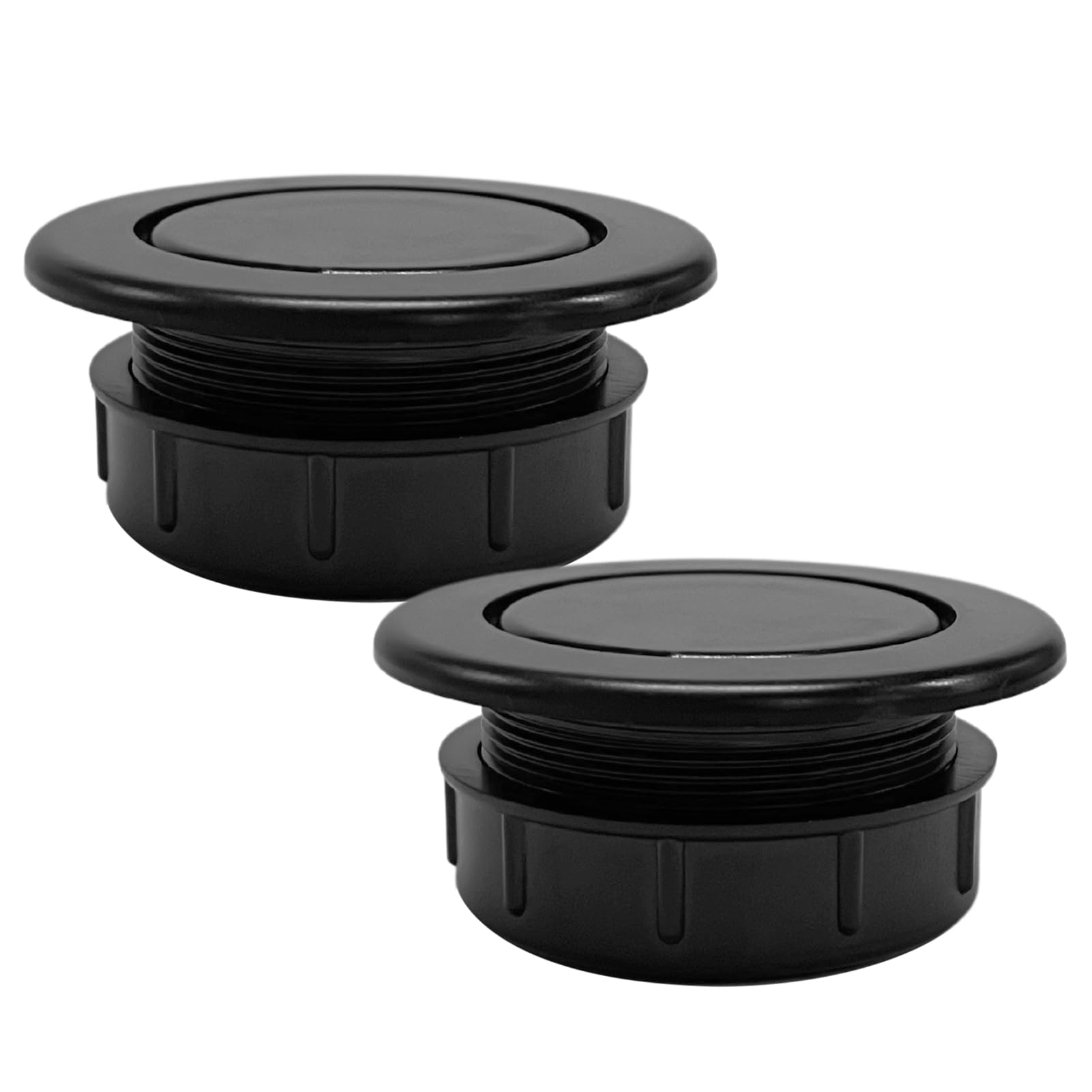 Rainmae Outdoor Table Umbrella Hole Ring Plug Cap Set, Parasol Umbrella Hole Ring Plug, Insert Ring for Outdoors Patio Umbrella Table Garden Deck Yard, Fits 2" Table Holes, Replacement Parts (2 Pack)