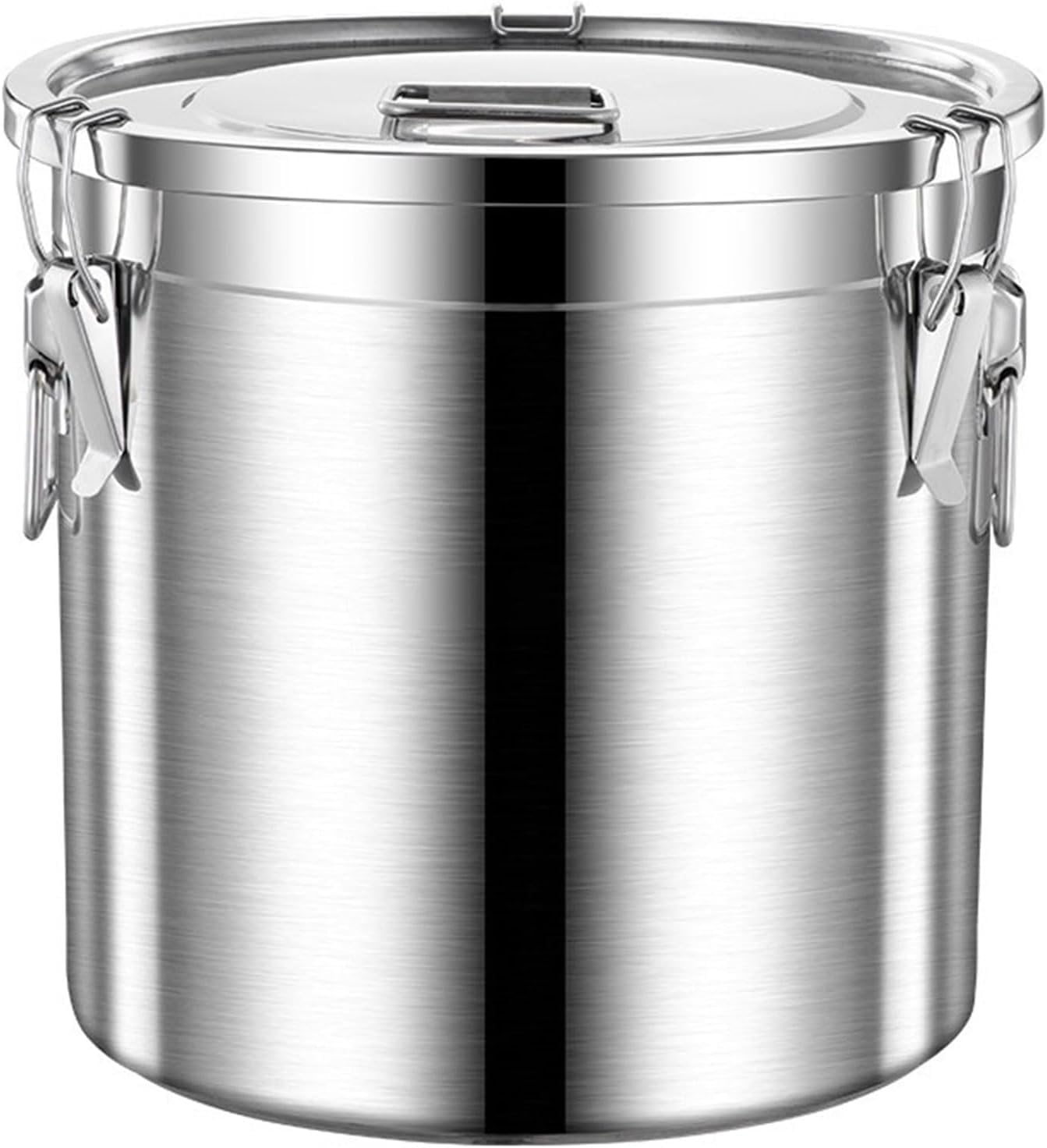 304 Stainless Steel Airtight Canister for Flour Rice Dog Food Storage