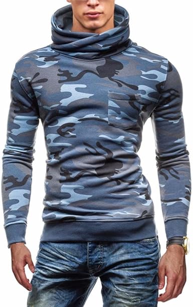 Mens camo turtleneck Clearance