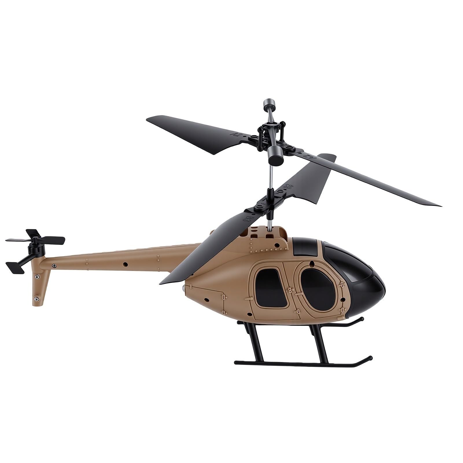 Helicóptero RC de 3,5 Canales, copio de 6 Ejes con Despegue, Aterrizaje con una Tecla y Retención de Altitud Barométrica para Vuelos en Interiores y Exteriores
