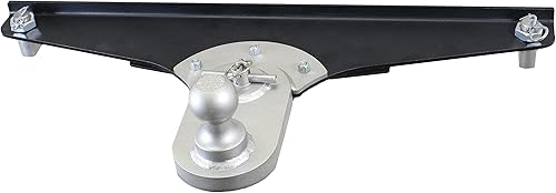 GEN-Y GH-21006 GoosePuck - Bola de cuello de cisne compensada de 5 pulgadas para sistema de montaje de disco OEM se adapta a la cama corta GM 2020 a