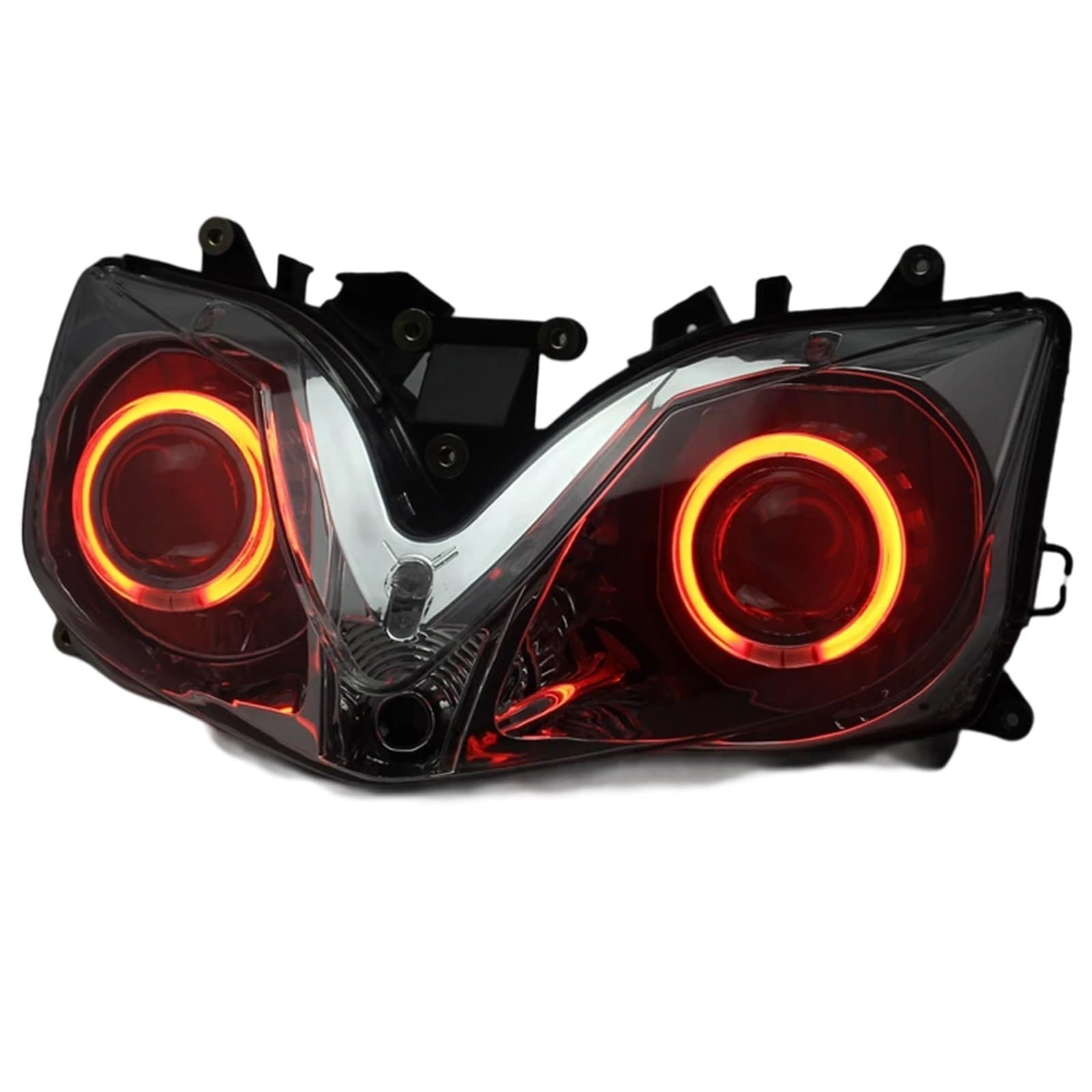 Dirt Bike Reflektor Pasuje do Honda CBR 600 F4i Sport 2001-2007 reflektor motocyklowy HID Led Head Light montaż lampy anioł diabelskie oczy
