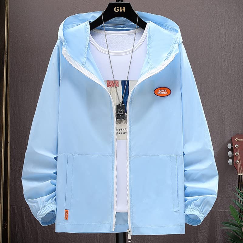 AAPAH Spring Hooded Jacket Men Casual Male Waterproof Windproof Clothing Boys Streetwear Plus Size2