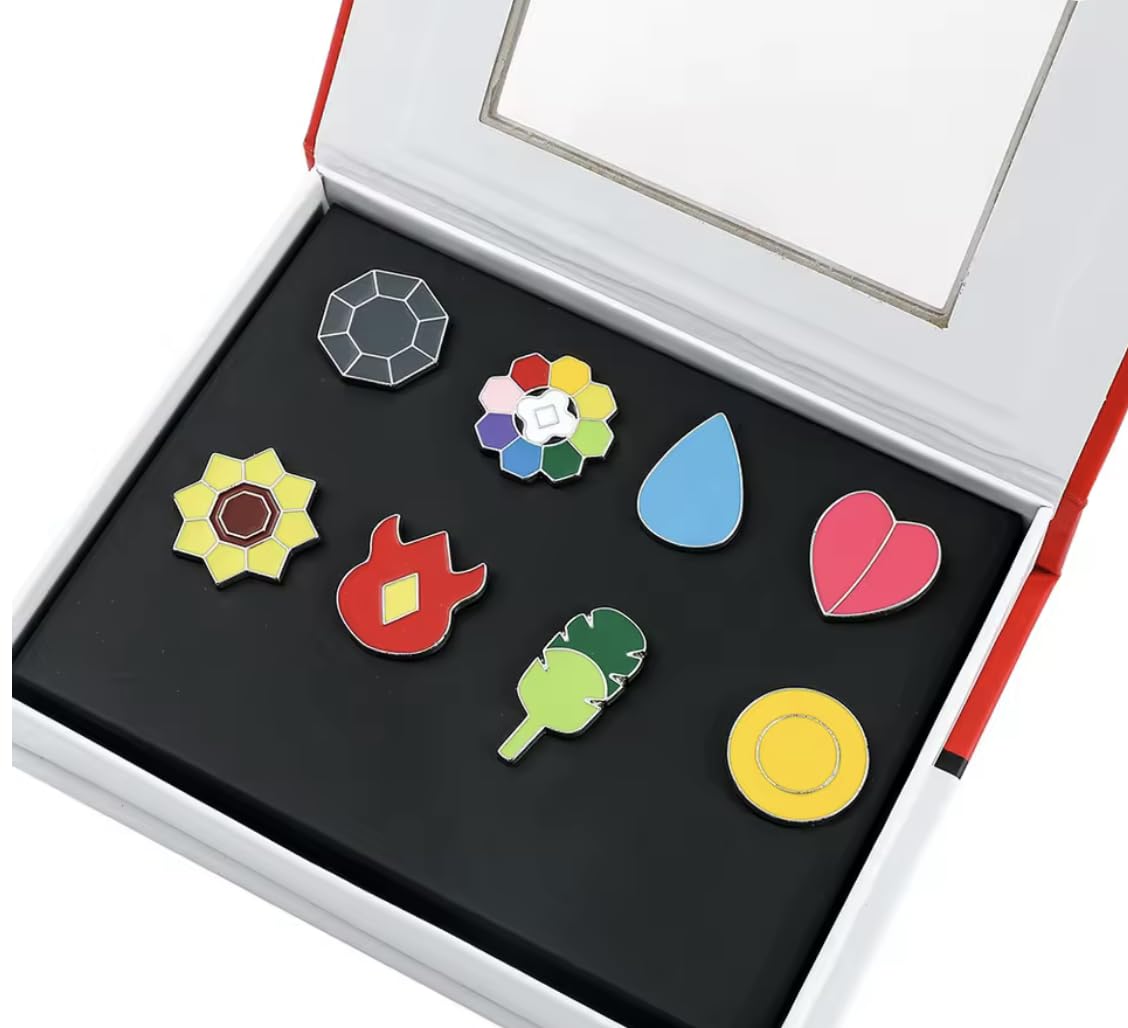 Pokémon Boxed Badge Set | 15+ Years | Style 2